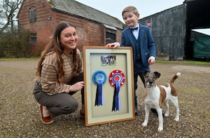 Freddie is following in the footsteps of his family, with his mum Kimberley showing some of the awards they've won