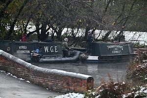 The boat with the incorrect spelling of Wyrley