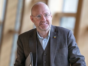 Patrick Harvie smiles