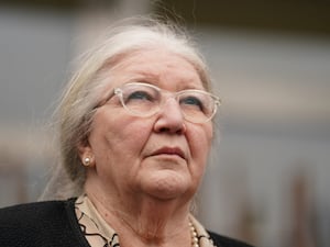 Emma Caldwell's mother Margaret outside court