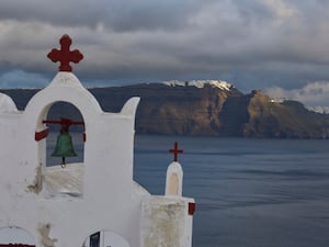 Greece Earthquakes Santorini