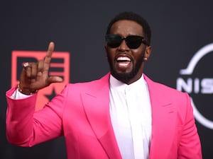 Sean 'Diddy' Combs arrives at the BET Awards at the Microsoft Theatre in Los Angeles, on June 26, 2022