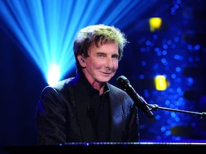 Barry Manilow on stage