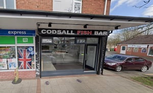 Codsall Fish Bar has been a highly rated part of the community for more than 20 years. Photo: Google Street Map