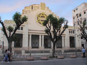 Great Synagogue of Tunis external shot