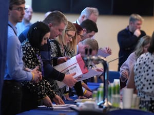 Counting in the Seanad elections continues at Leinster House in Dublin