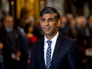 Rishi Sunak at Battle of Britain service at Westminster Abbey