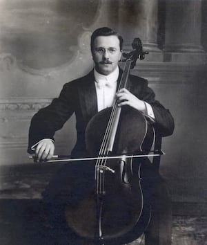 John Wesley Woodward played the cello as the Titanic went down