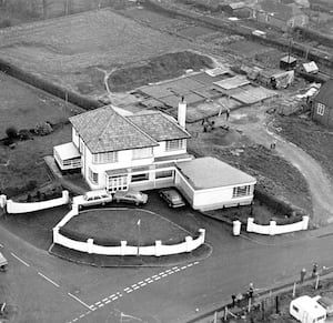 Beechcroft, the home from which Lesley Whittle disappeared in January 1975. Her bedroom was front upper left.