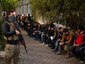 Former Syrian soldiers