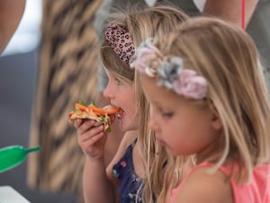 Children eating