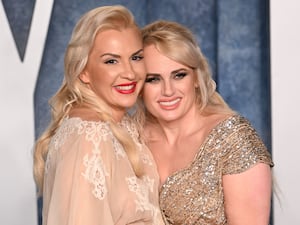 Rebel Wilson (right) and Ramona Agruma