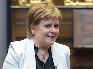 Head and shoulders photo of Nicola Sturgeon smiling