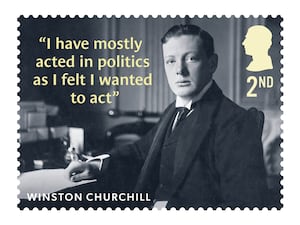 Winston Churchill stamp