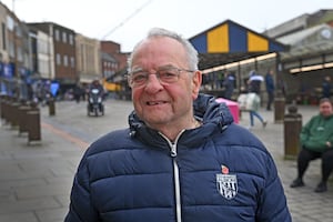 Baggies fan Keith Lester