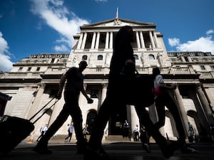 Facade of the Bank of England