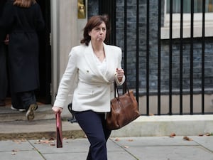 Commons Leader Lucy Powell leaving 10 Downing Street