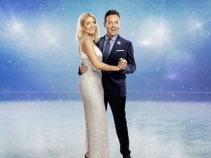 Dancing On Ice hosts Holly Willoughby and Stephen Mulhern