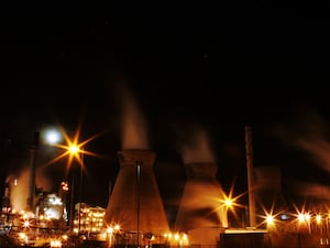 General view of Grangemouth oil refinery