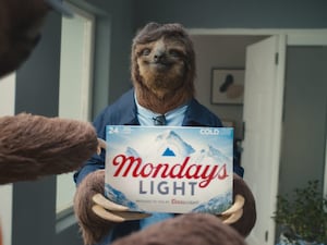 Coors Light ® Features Sloth-like “Case of the Mondays” in Canadian Big Game Ad