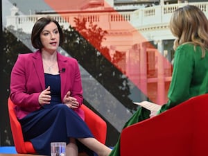 Bridget Phillipson with Laura Kuenssberg