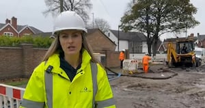 South Staffs Water Director of Environment and Quality, Natalie Akroyd, in Bloxwich