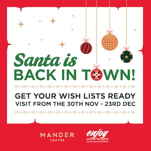 Christmas wins at the Mander Centre