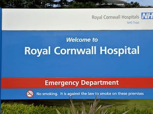 The Royal Cornwall Hospital signage