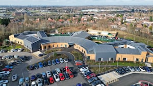 An aerial view of the Dorothy Pattison Hospital older adults unit, Walsall, which will be replacing the outdated Bloxwich Hospital.