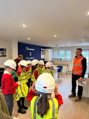 Keepmoat Blanford Primary School visit indoors