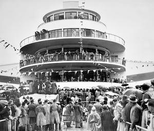 The official opening of Birmingham airport on Saturday, July 8, 1939 