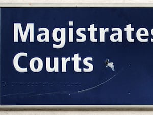 Magistrates Court sign