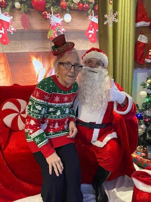 Festive celebrations have been taking place at care homes