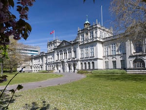 External view of Cardiff University's main building