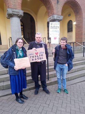 On Friday, campaigners handed in the petition at Dudley Council House