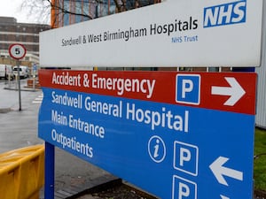 Sandwell General Hospital in West Bromwich.