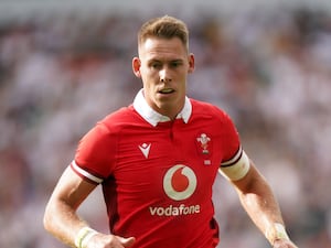 Liam Williams in action for Wales