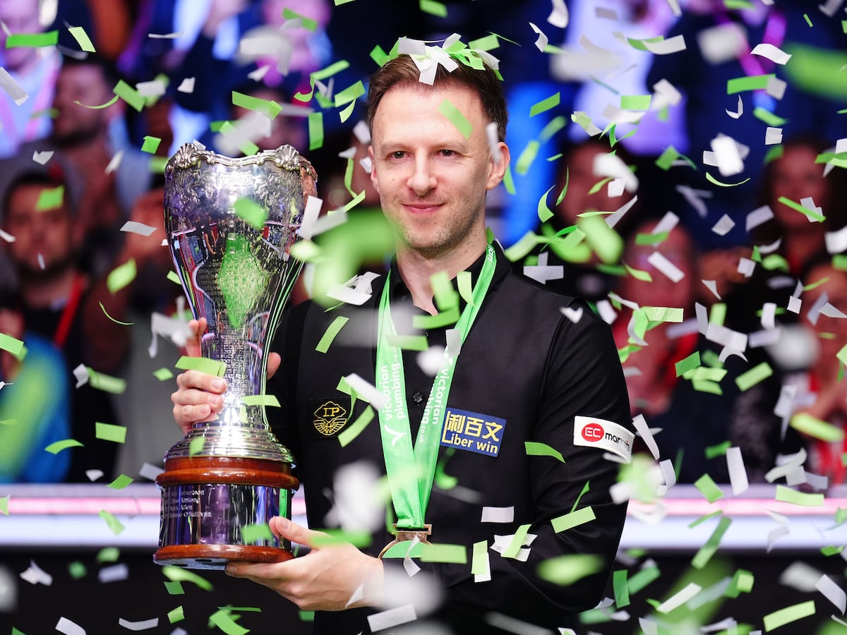 Judd Trump beats Barry Hawkins to win second UK Championship title