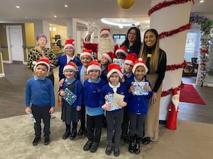 Festive celebrations have been taking place at care homes