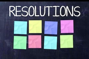 Resolutions - on the board !