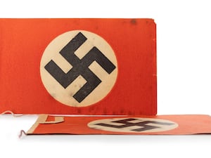 Nazi bunting which went under the hammer