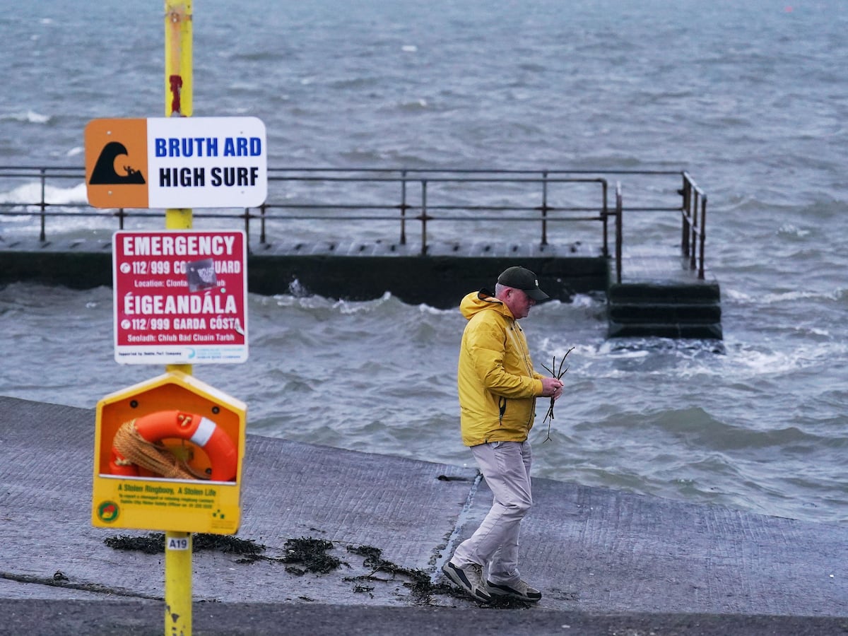 Storm Darragh: Almost 400,000 without power in Irish Republic