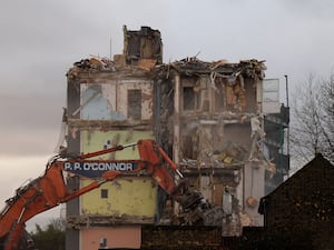 Dagenham flat demolition