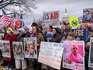 APTOPIX Trump USAID