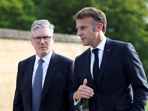 Sir Keir Starmer and Emmanuel Macron