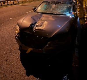 Staffordshire Police attended a collision where the driver was found to be over the double drink limit