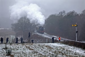 Seven locomotives  were running from Kidderminster to Bridgnorth - Picture Richard Watt