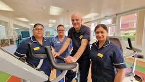 The Cardiac rehabilitation team at City Hospital.