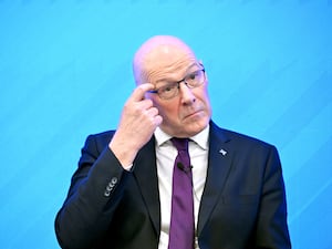 John Swinney looking a bit puzzled