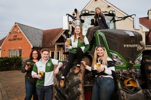 Young farmers at The Fallow Field  in Telford  